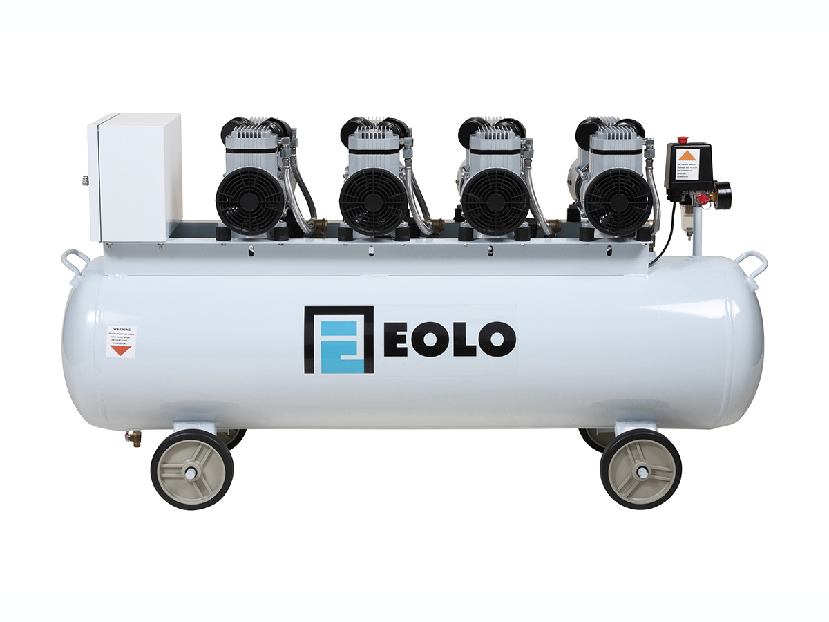 tecmedent compresor 120 lts 1