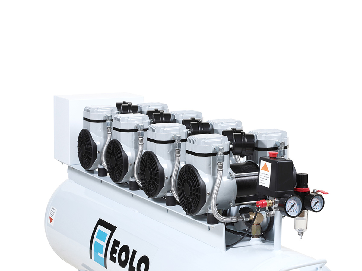 tecmedent compresor 120 lts 2