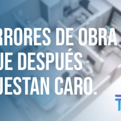 Errores de obra que después cuestan caro en una clínica dental.